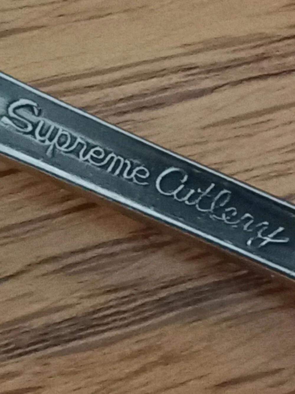 Supreme Cutlery Oval Spoon/1